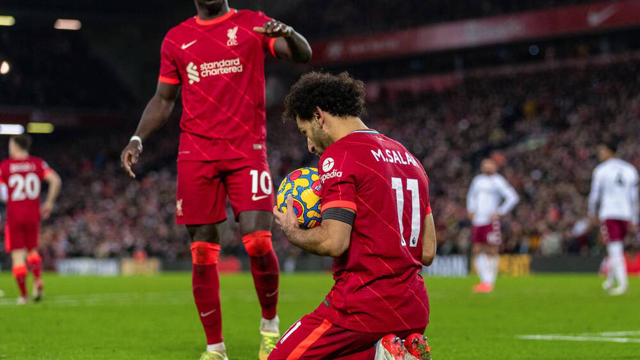 Salah für Rekord gefeiert