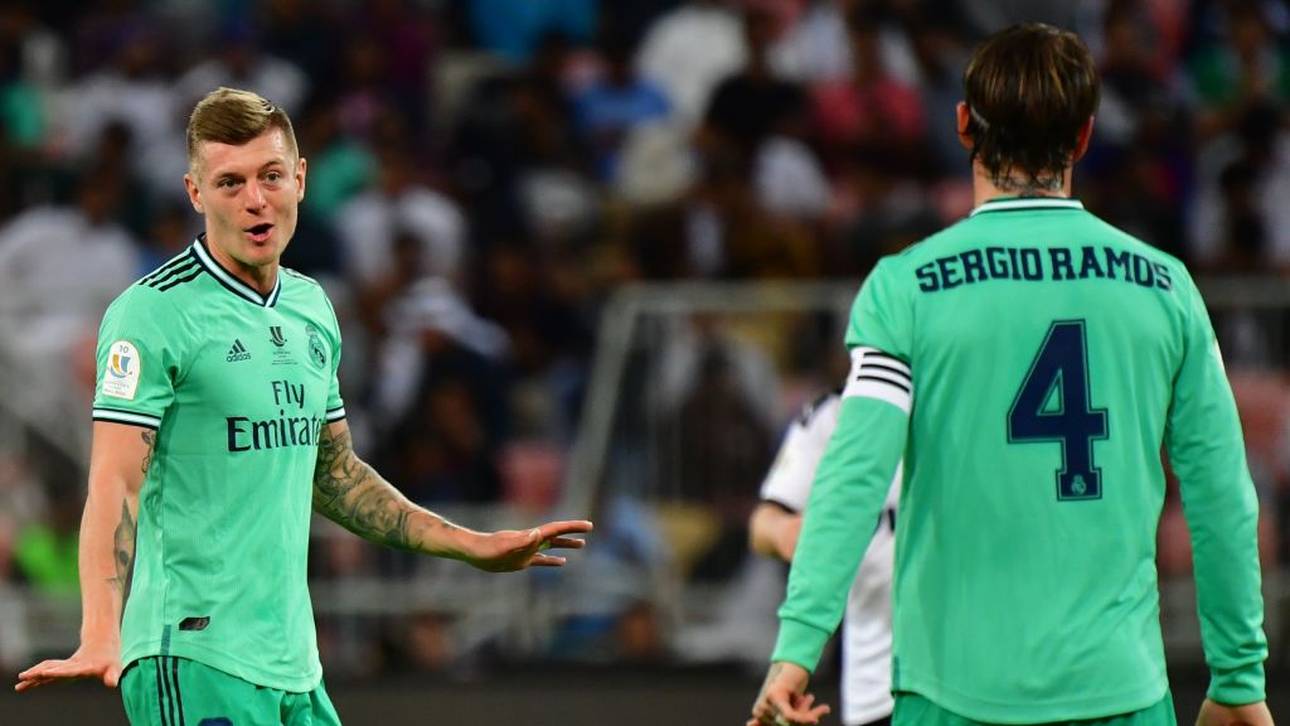 Königliche Aktion der Real-Profis