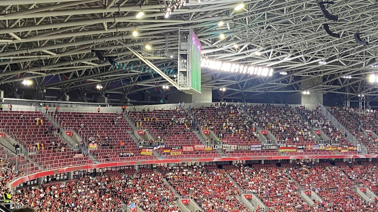 Im Gästeblock wurde weniger als ein Viertel der Tickets verkauft