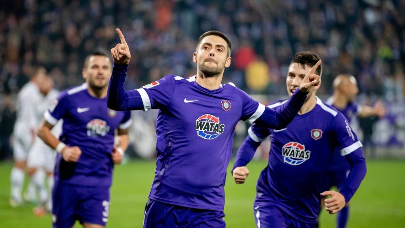 Aue stürmt auf Rang drei