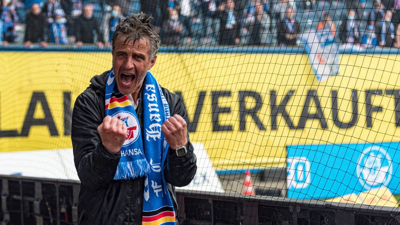 Jens Härtel ist seit Januar 2019 Trainer von Hansa Rostock