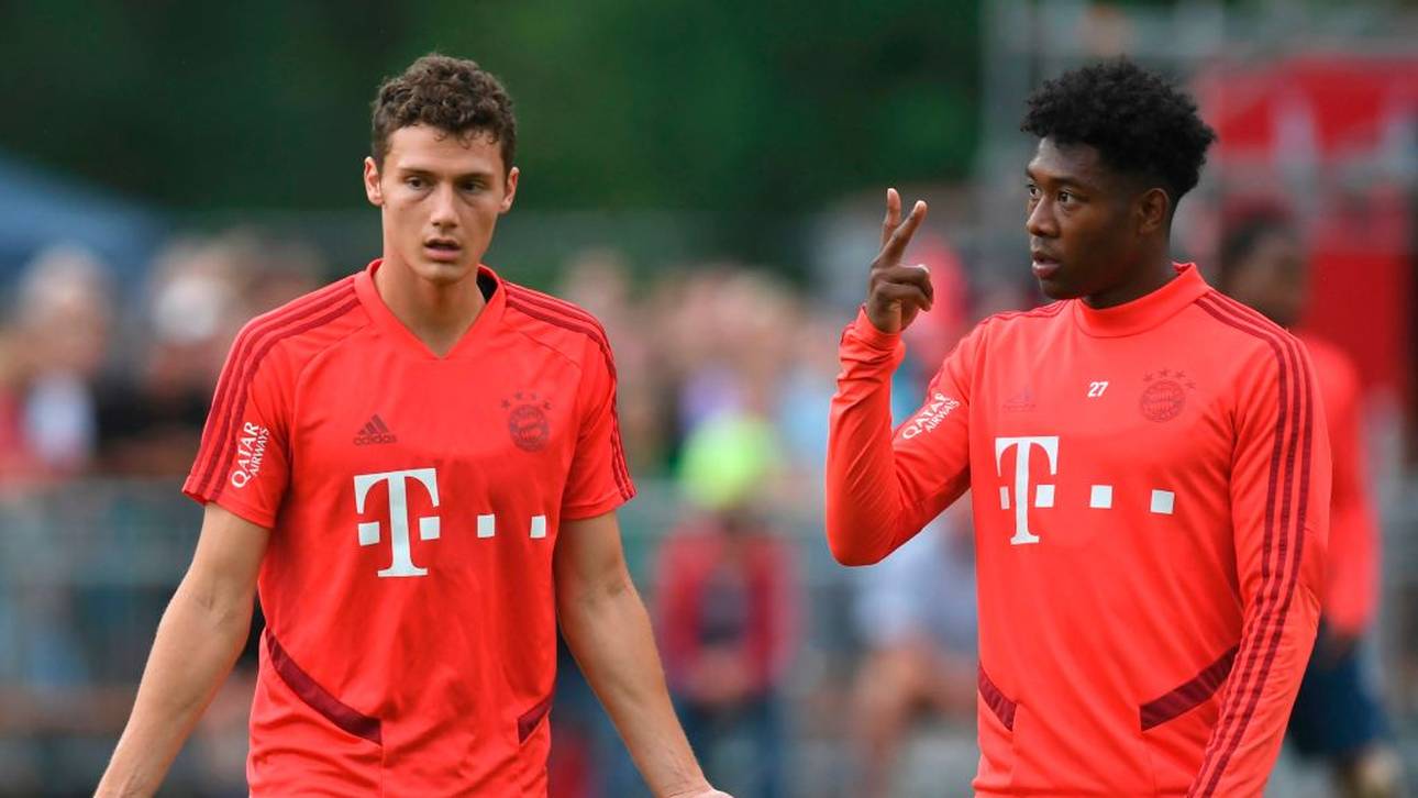 Alaba zurück im Lauftraining