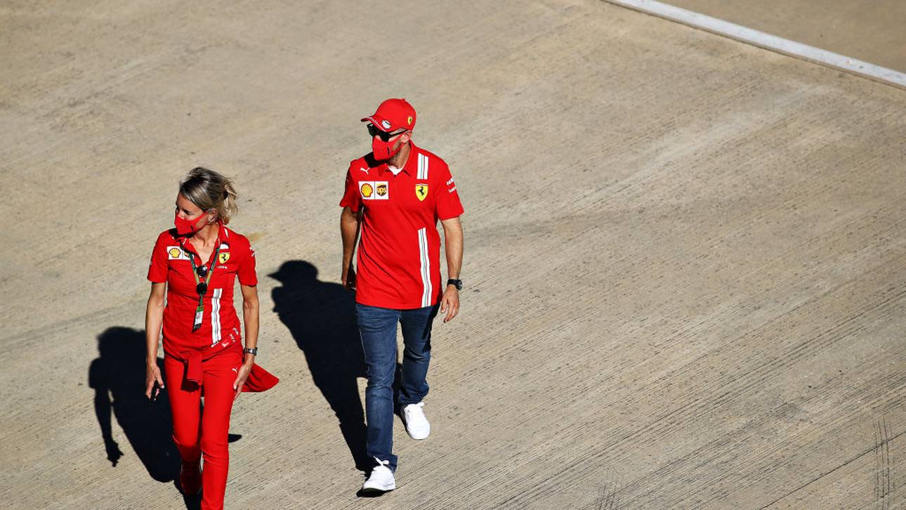 Herumfliegendes Teil ärgert Vettel
