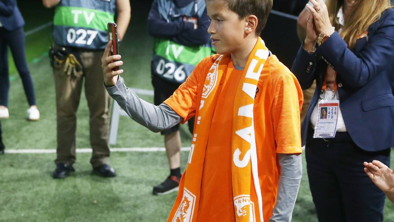 Van der Vaarts Sohn vor Oranje-Debüt