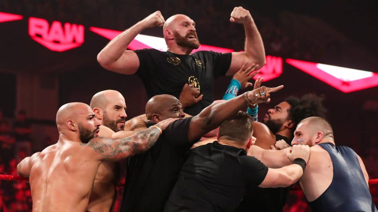 Fury gerät in riesige WWE-Prügelei