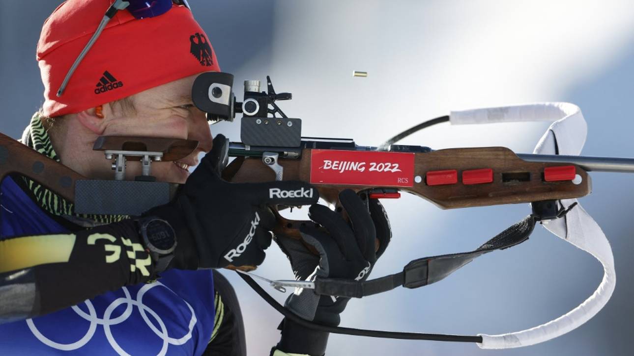 Biathlon: Doll verpasst weitere deutsche Medaille knapp – Gold an Fillon Maillet