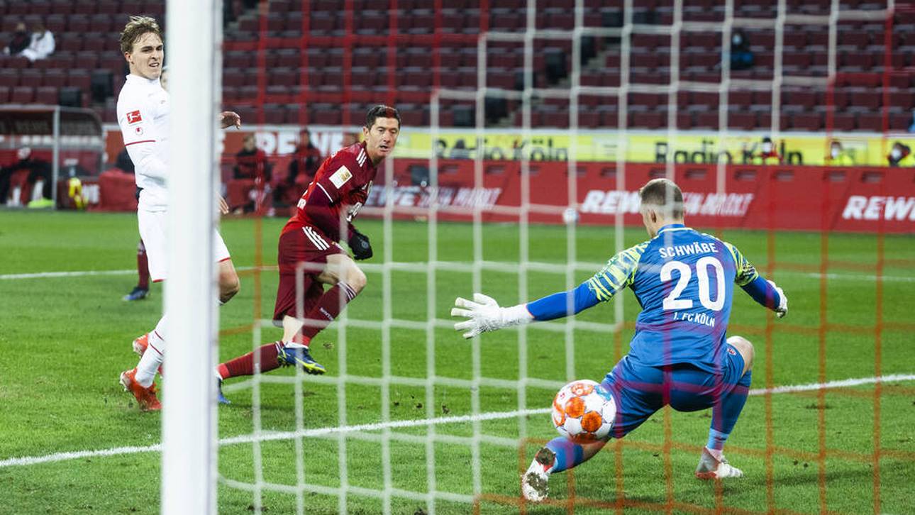 Lewandowkis Gala zu viel für Köln