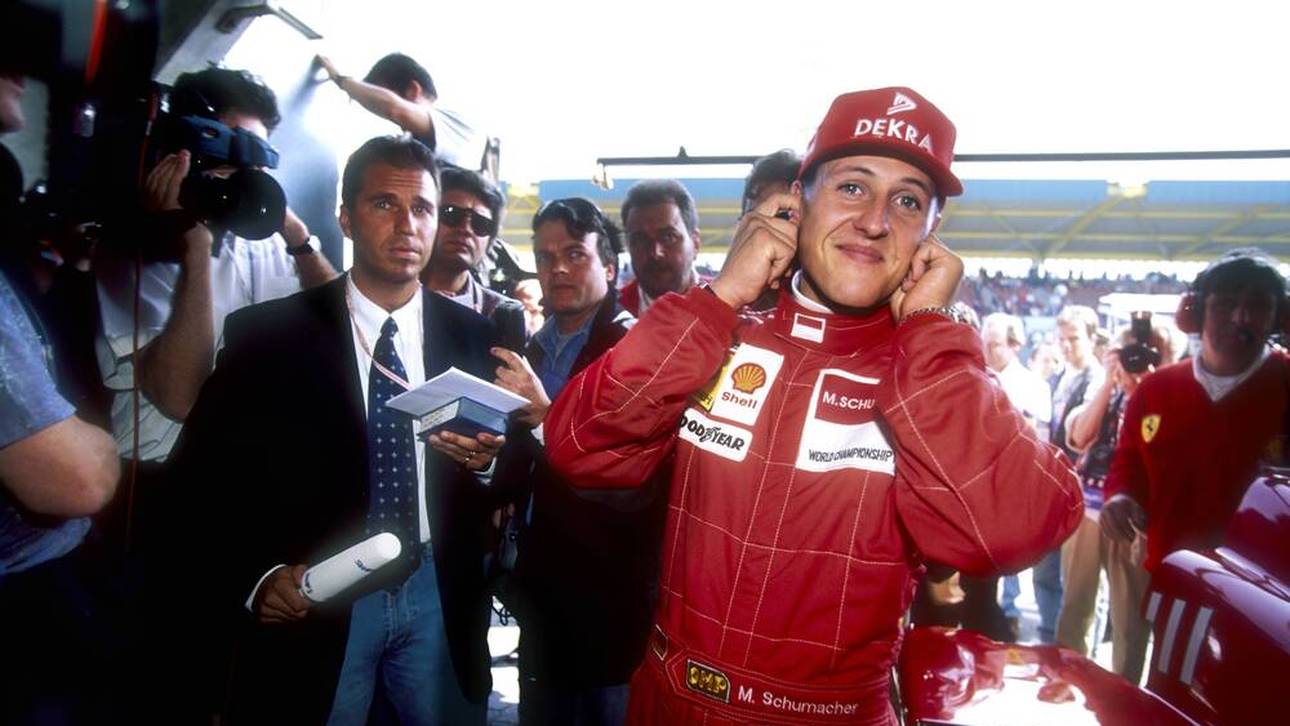 Ferrari-Botschaft an Schumacher