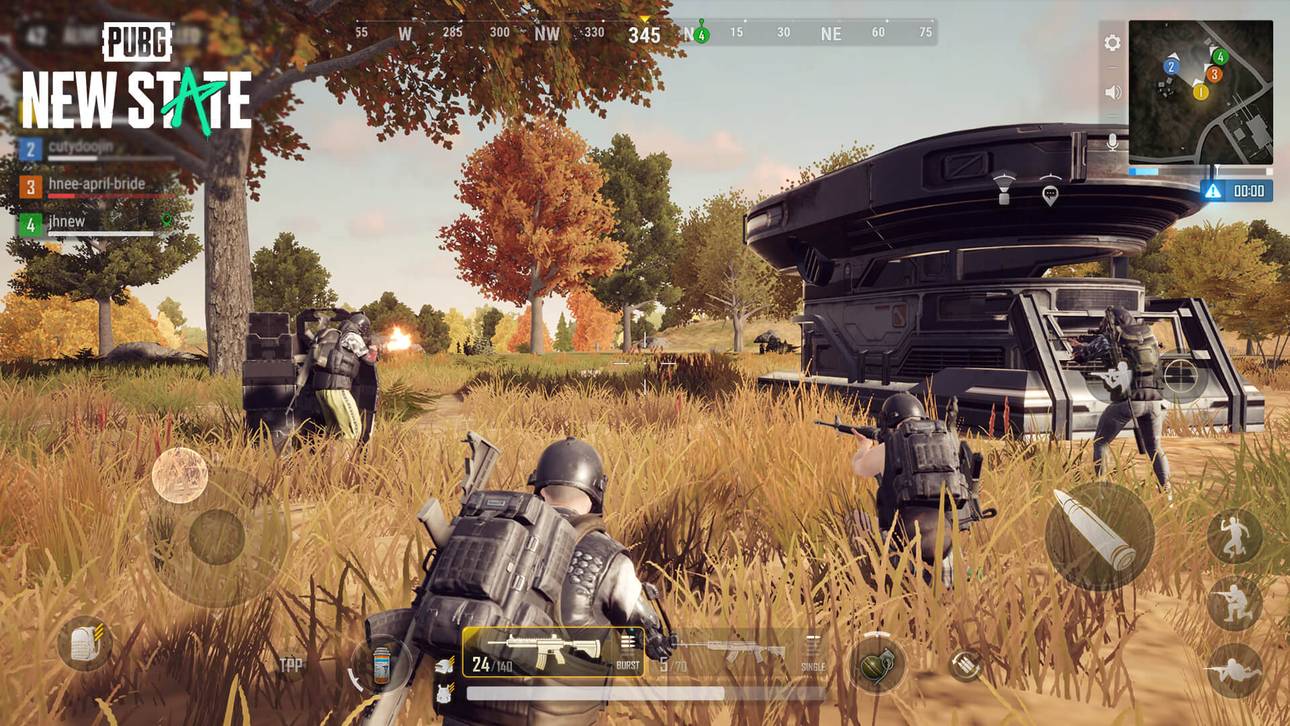 Die neue Oberfläche von PUBG New State ist deutlich entschlackter als jene von PUBG Mobile