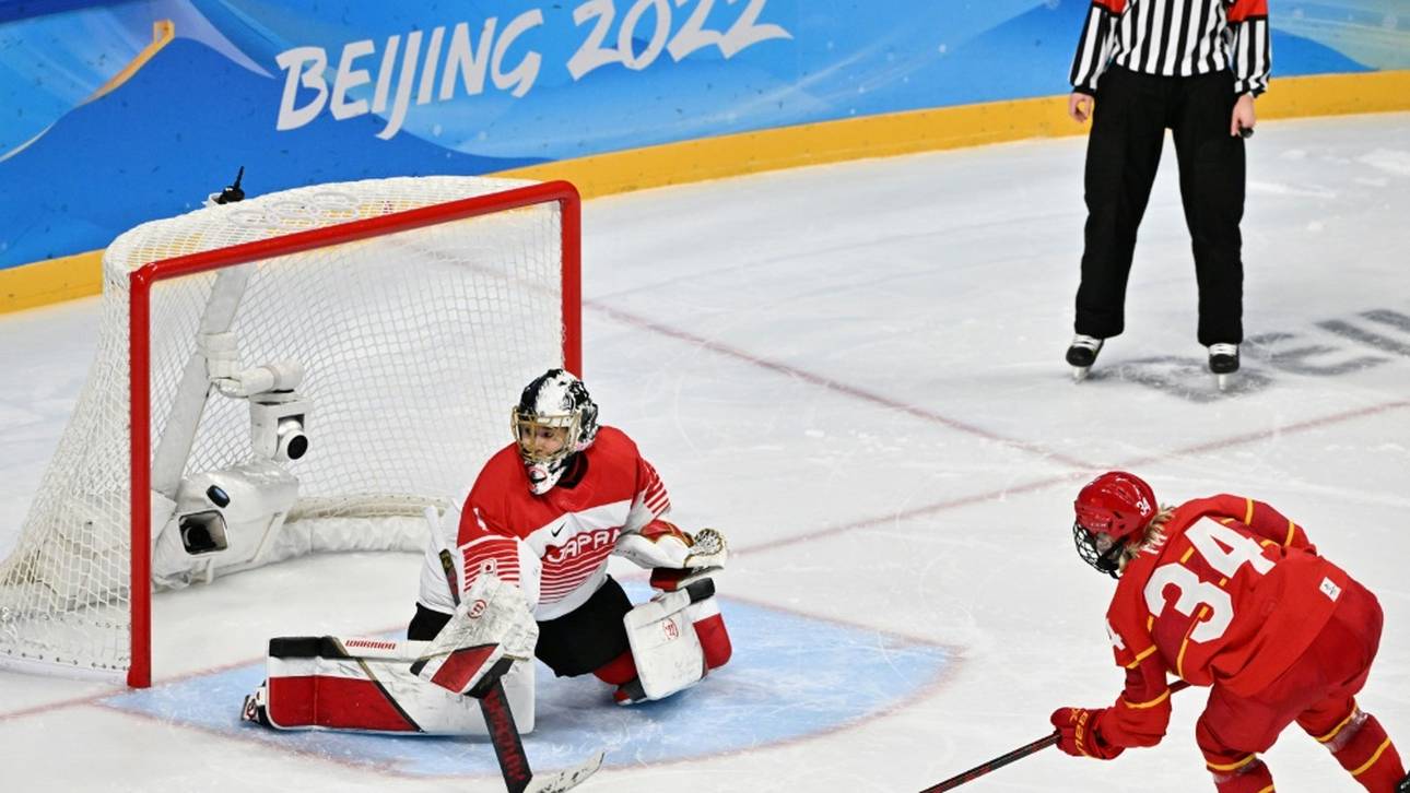 Eishockey: Japanerinnen trotz Niederlage im Viertelfinale