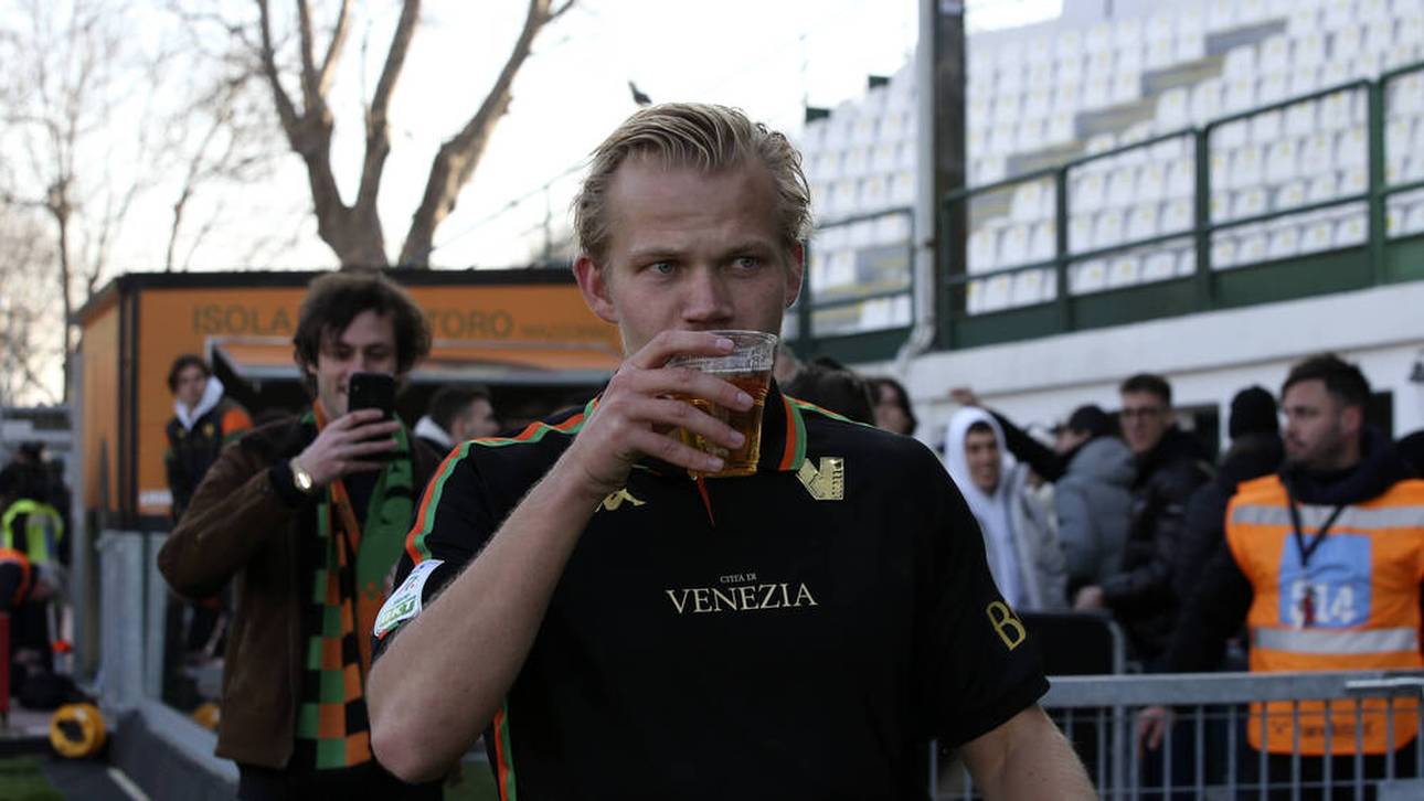 Ex-Bayer-Profi gönnt sich Sieger-Bier