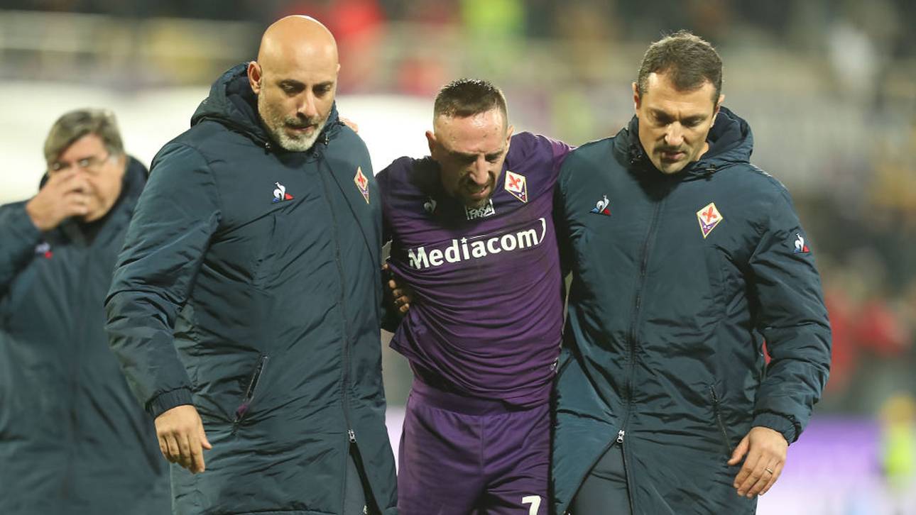 Ribéry bei Florenz-Pleite verletzt raus