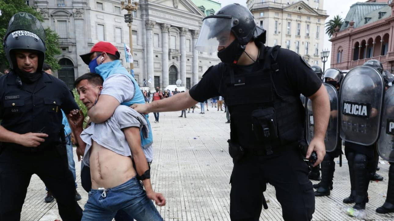 Maradonas Aufbahrung abgebrochen