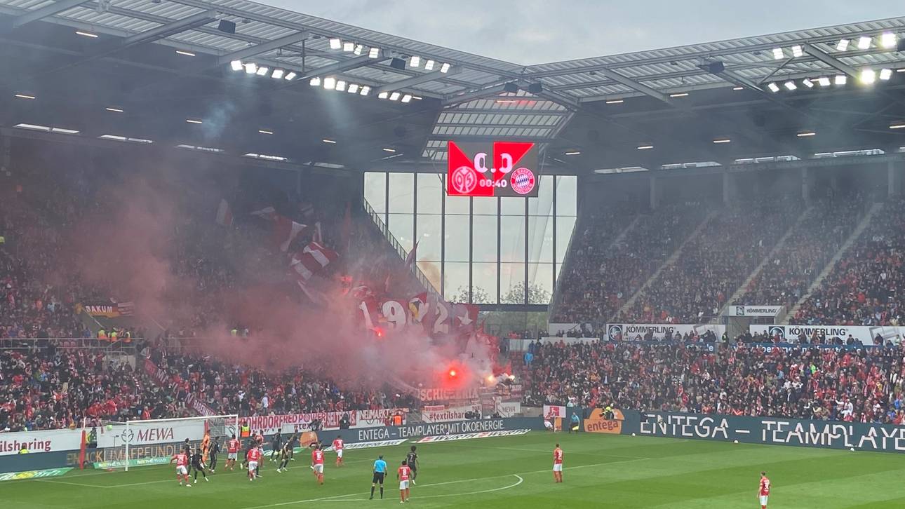 Pyro-Ärger bei Bayern-Spiel