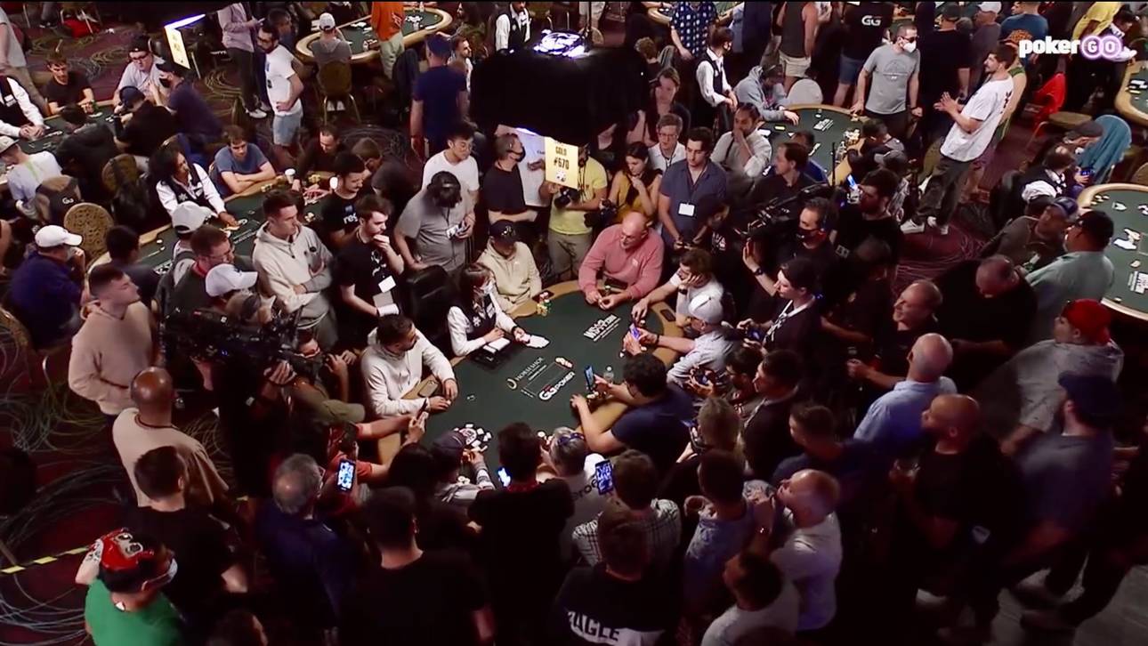 Bubble geplatzt beim WSOP Main Event