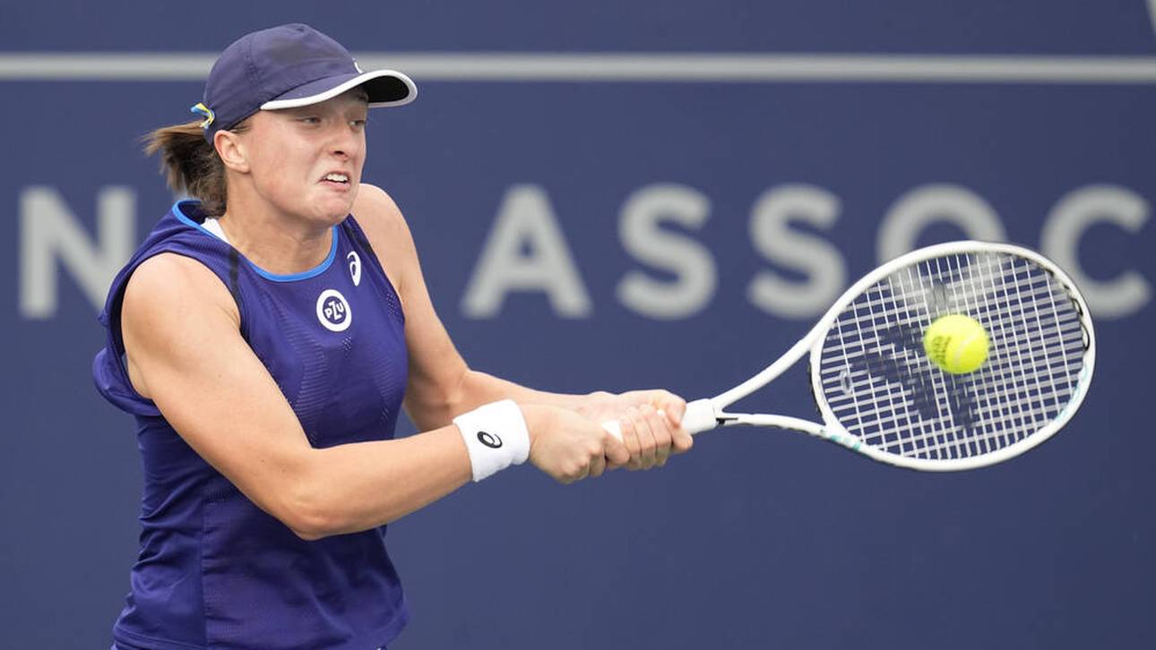 Iga Swiatek ist der Nummer Eins die WTA-Tour