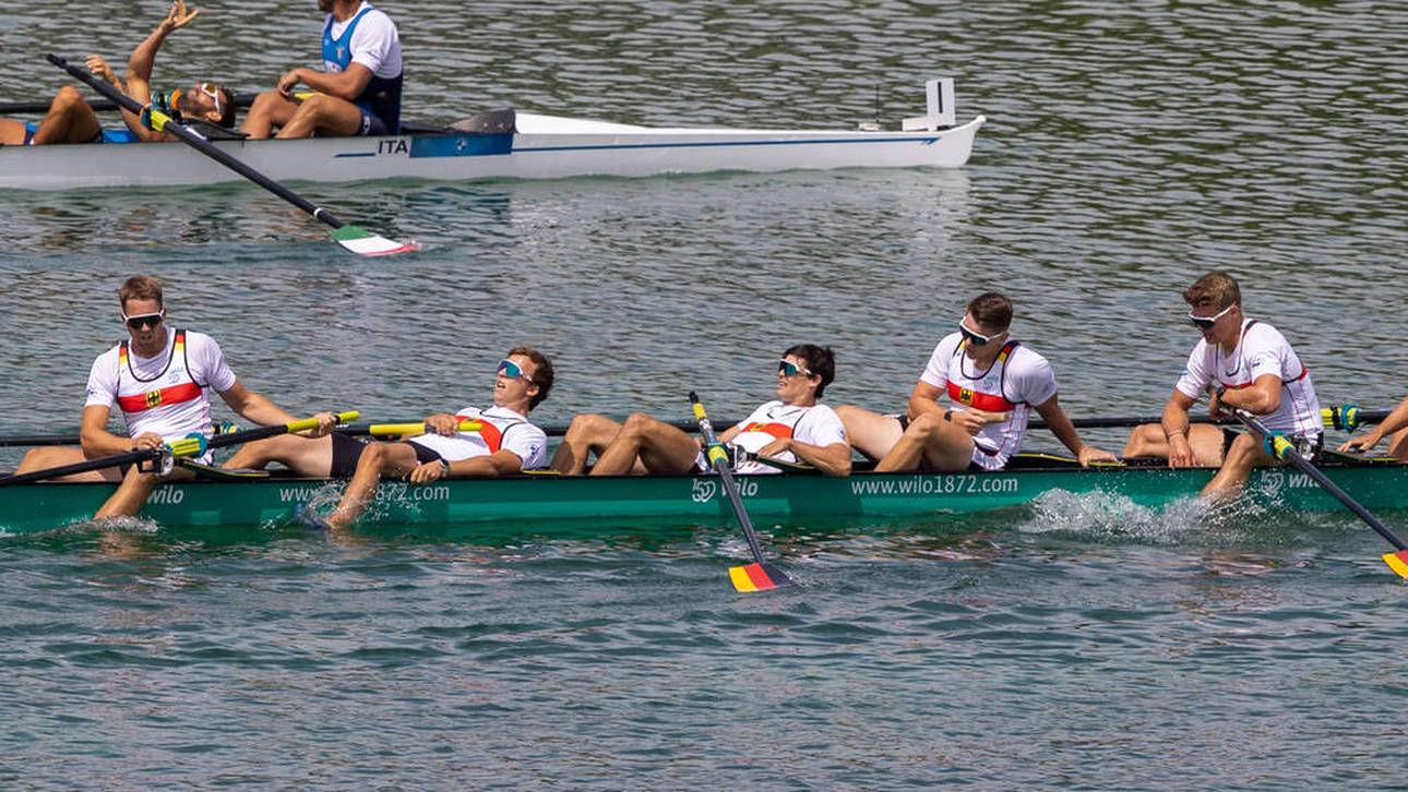 Historische deutsche Ruder-Schmach