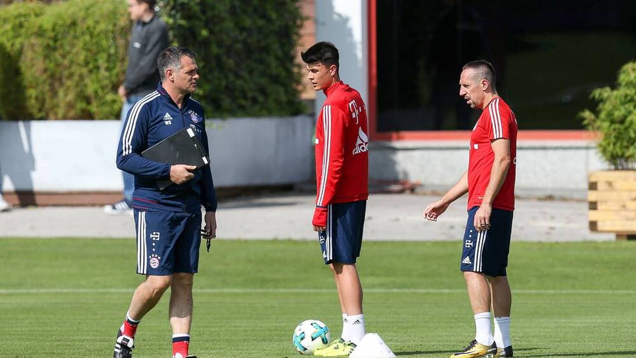 Franck Ribéry (r.) und Flavius Daniliuc (l.) hatten bereits beim FC Bayern Kontakt