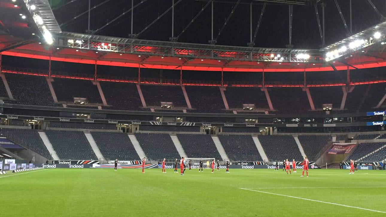 Szenario Geisterspiel: leere Ränge möchte in Frankfurt niemand sehen