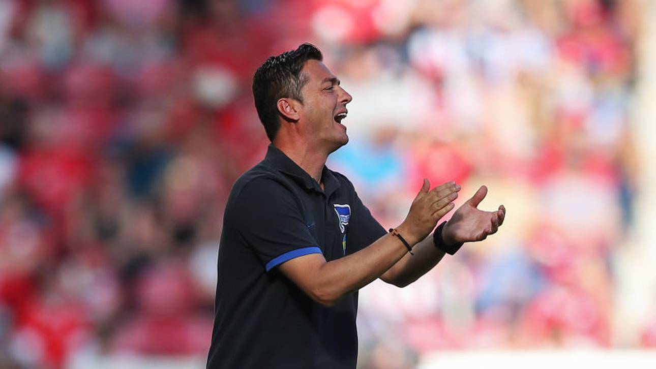 Hertha-Trainer nimmt den Druck raus