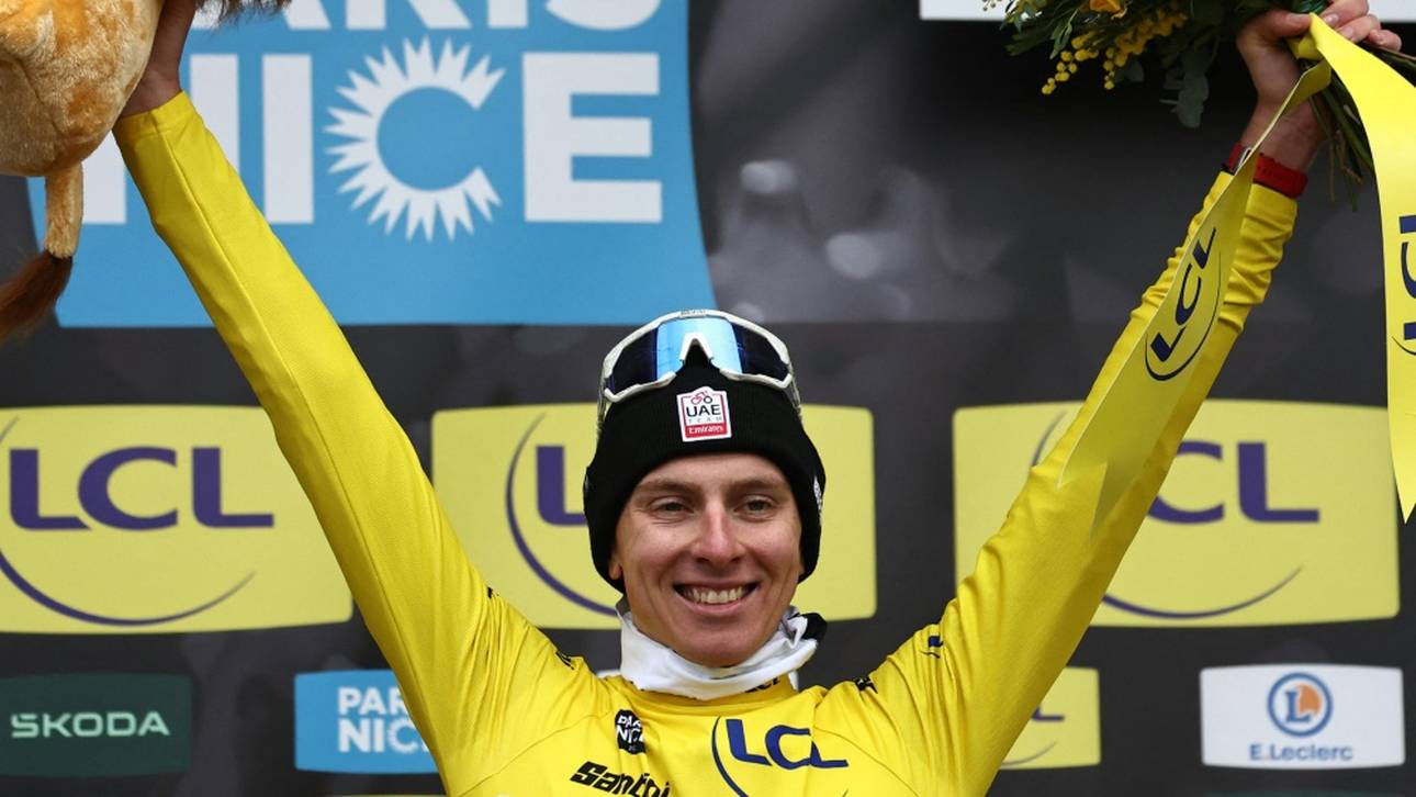 Pogacar holt sich Gesamtführung