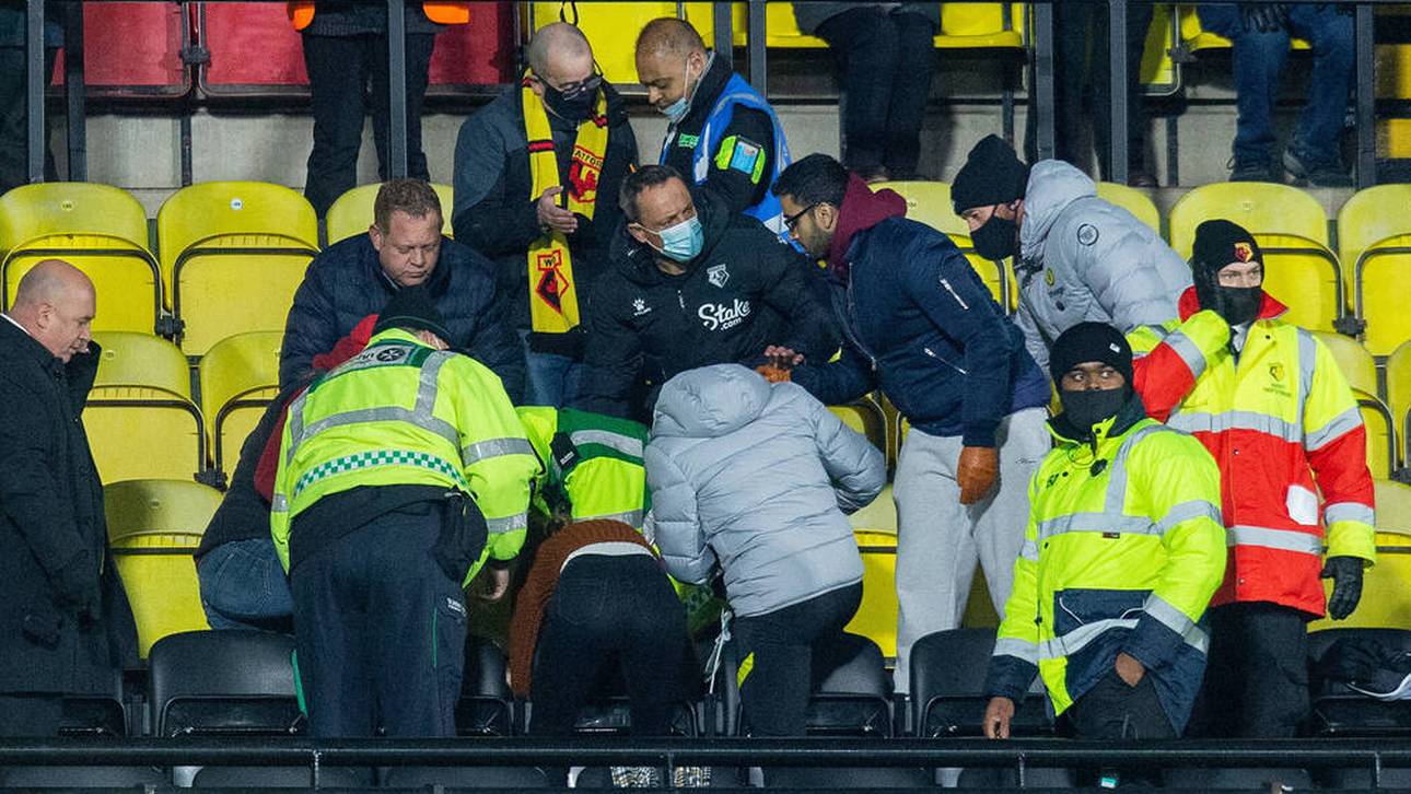 Notfall! Chelsea-Spiel unterbrochen