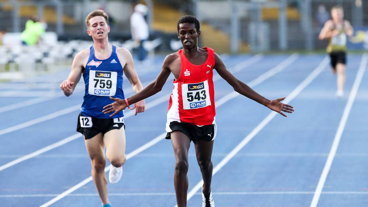 Yassin Mohumed wurde Deutscher Meister bei den U20-Junioren