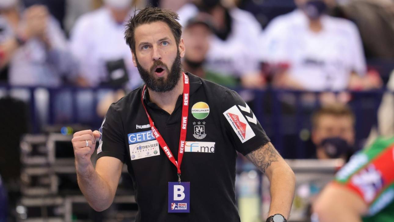 Magdeburg beim Finalturnier gegen RK Nexe