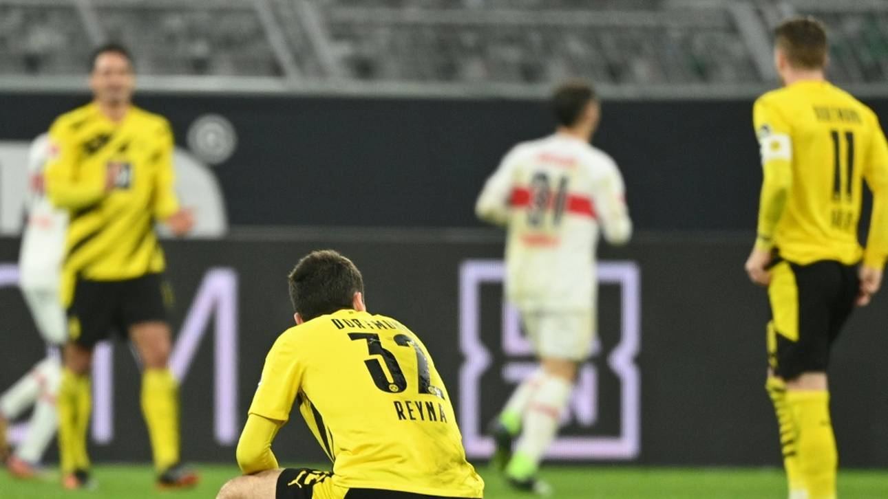 Dortmund von Aufsteiger Stuttgart gedemütigt