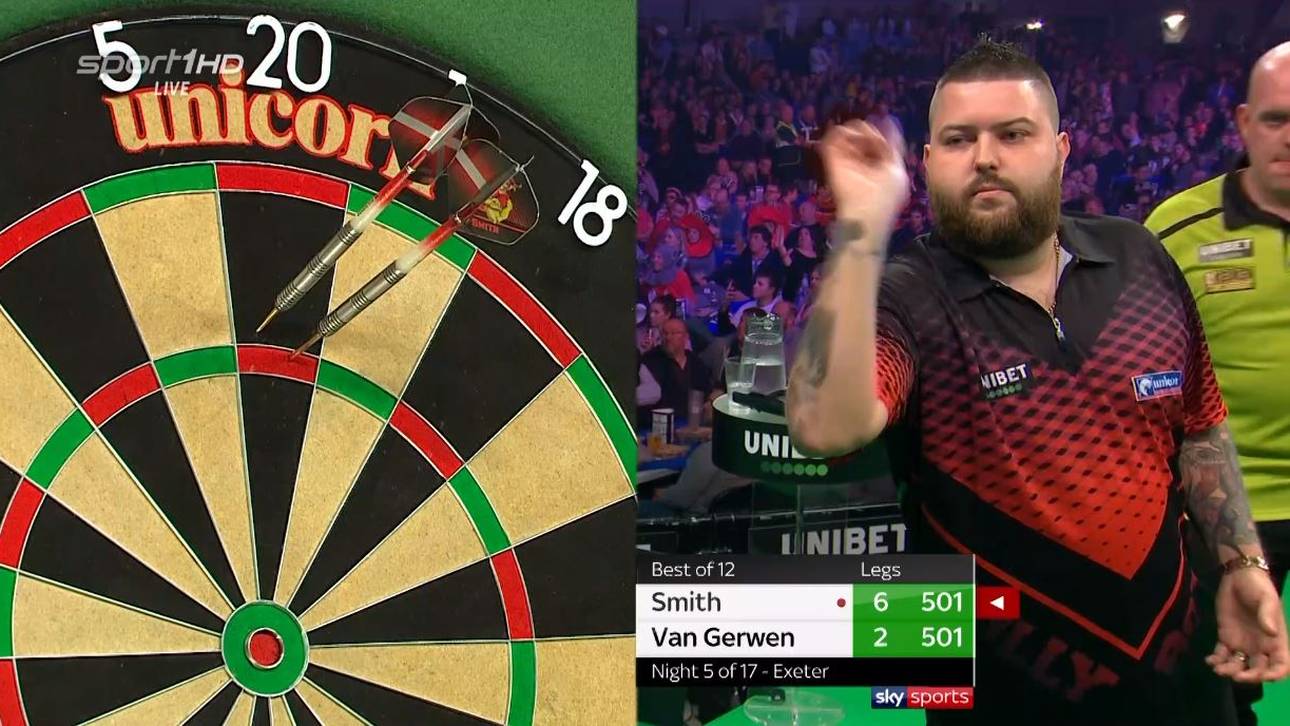 Van Gerwen verliert Tabellenführung