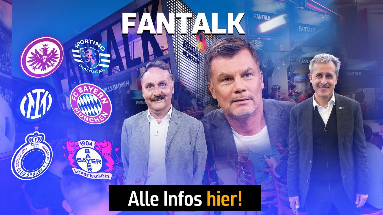 Alle Infos zu Europas Königsklasse mit erstmalig fünf deutschen Teams: Der „Fantalk“ zum Start in die Champions-League-Saison am Dienstag und Mittwoch live auf SPORT1