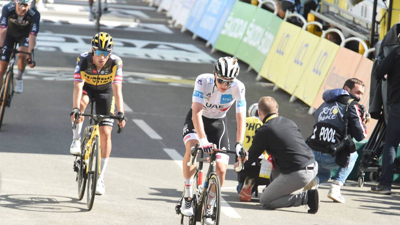 Pogacar erobert Gelbes Trikot