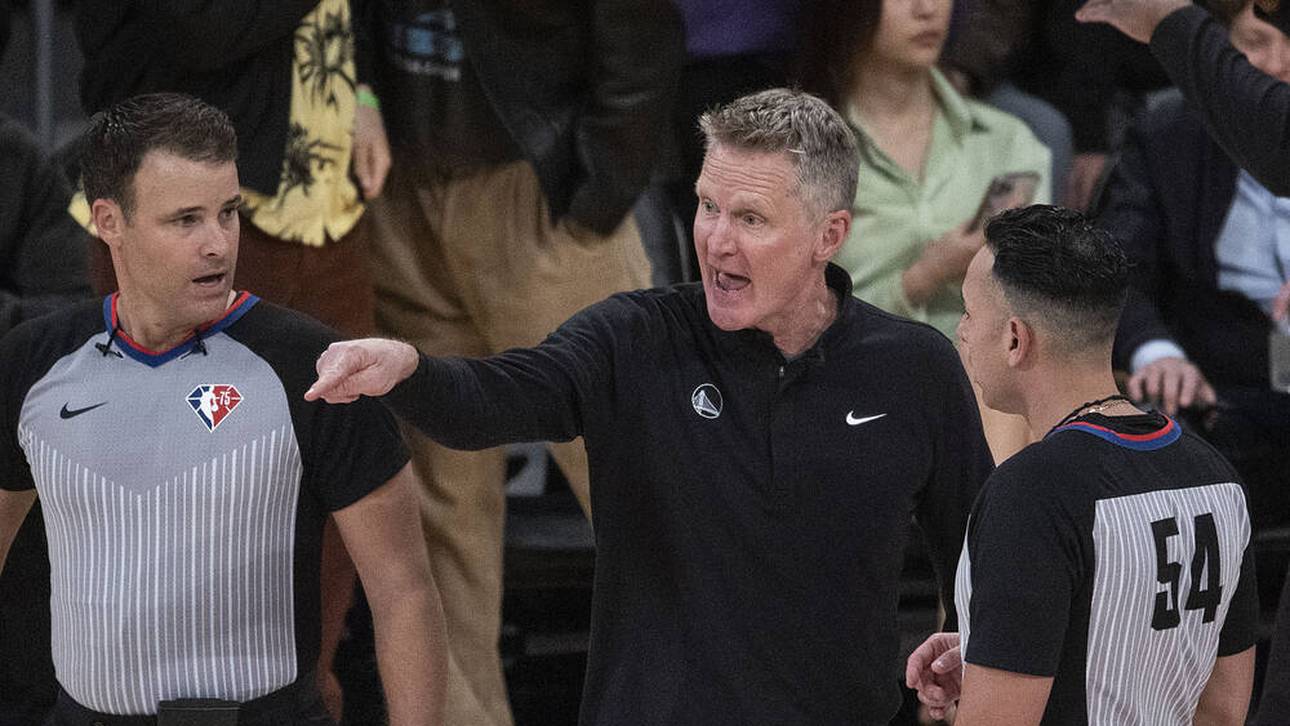 Warriors-Pleite: Kerr rastet aus