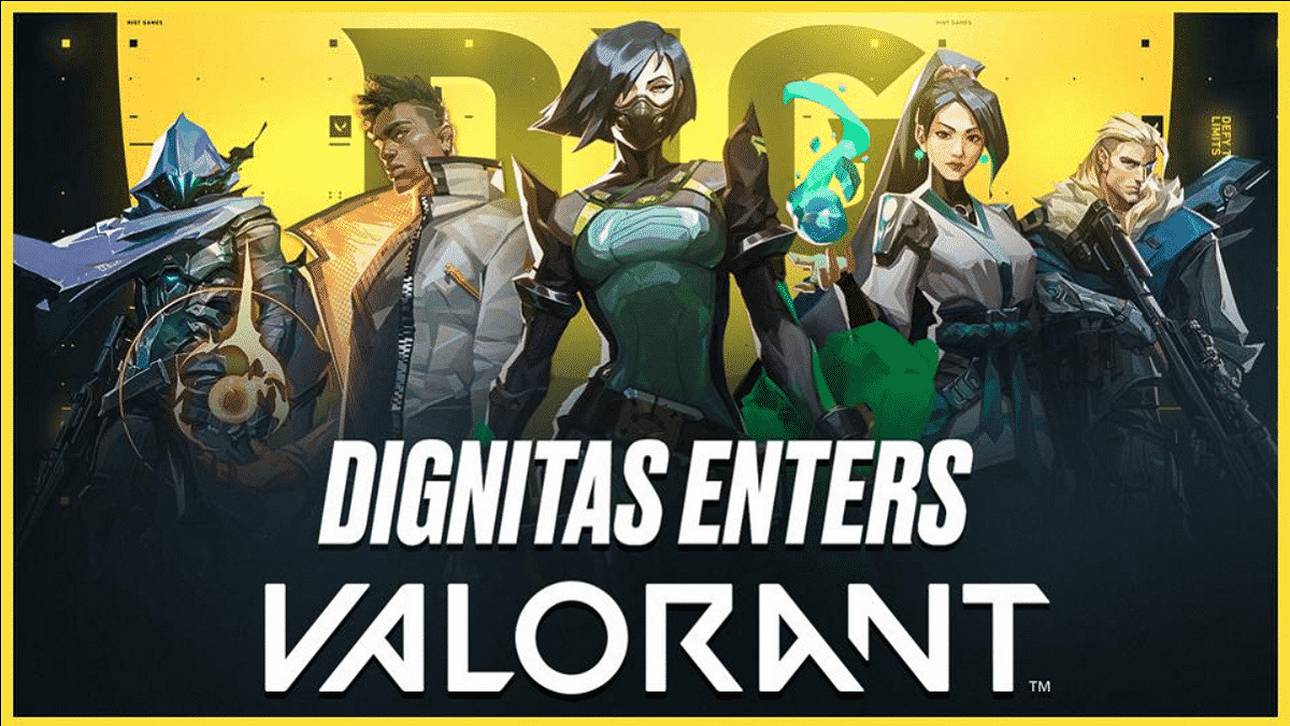 Dignitas präsentiert Valorant-Team