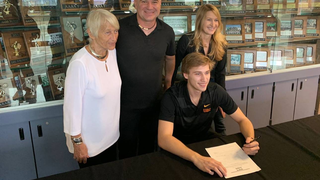 Steffi Grafs Sohn bald in der MLB?