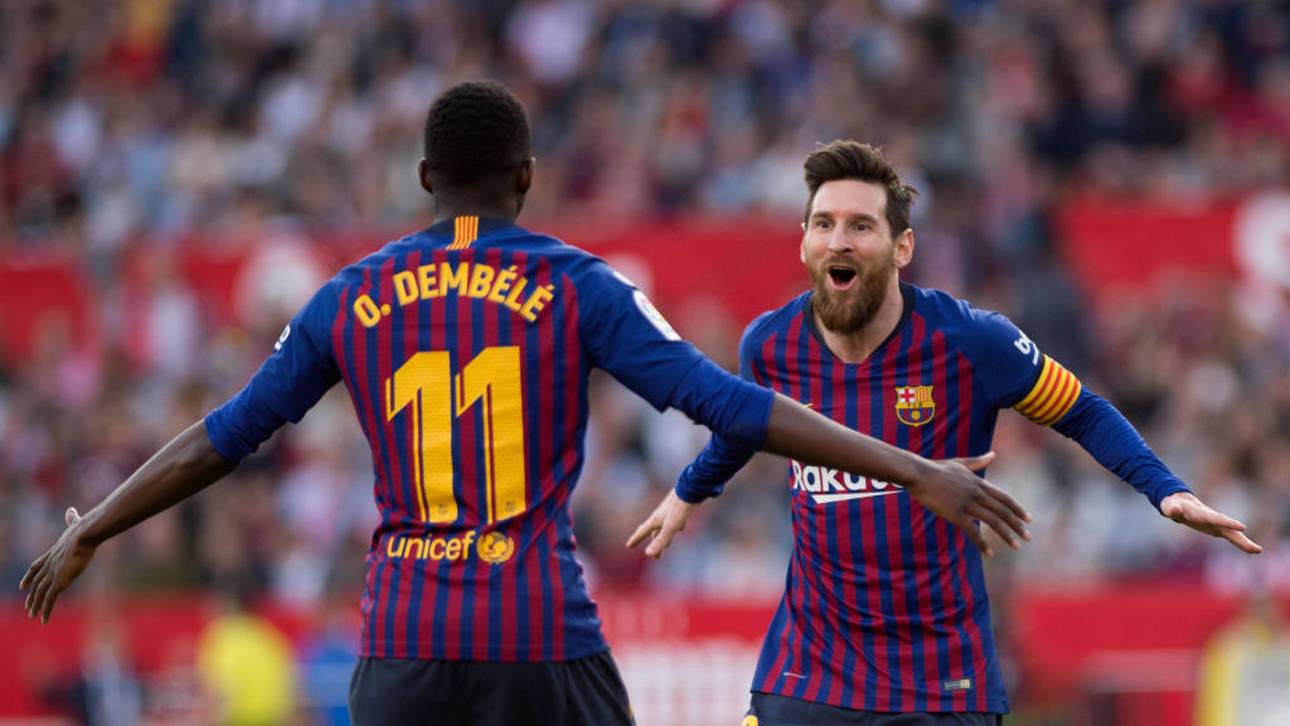 Messi und Dembélé wieder im Training