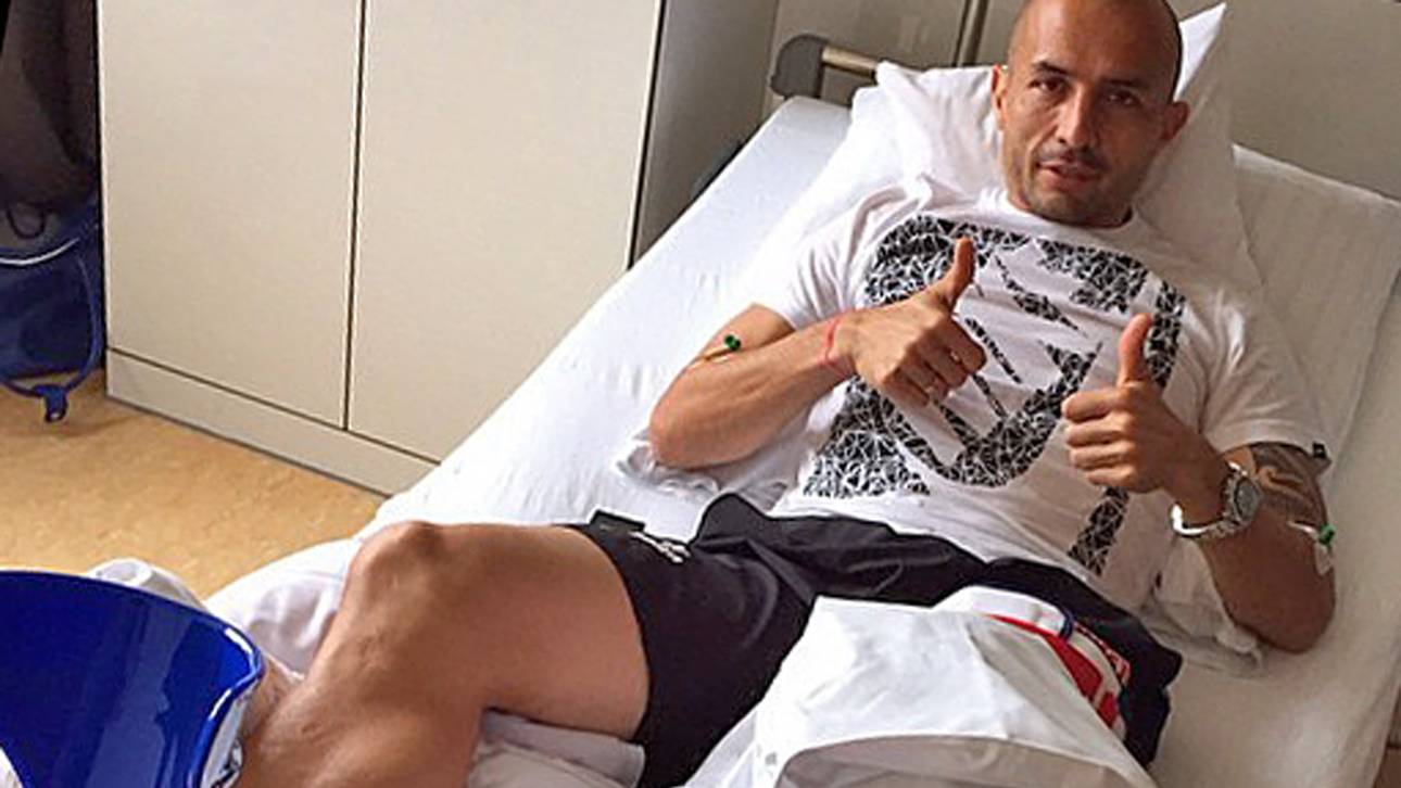 Elkin Soto Krankenbett