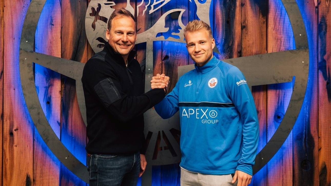 Rostock verlängert mit Rhein