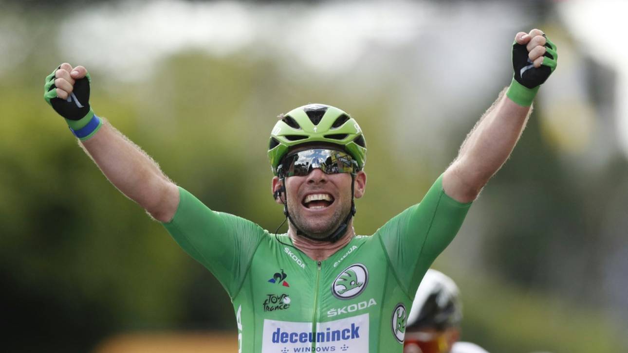Cavendish gewinnt sechste Tour-Etappe – van der Poel weiter in Gelb