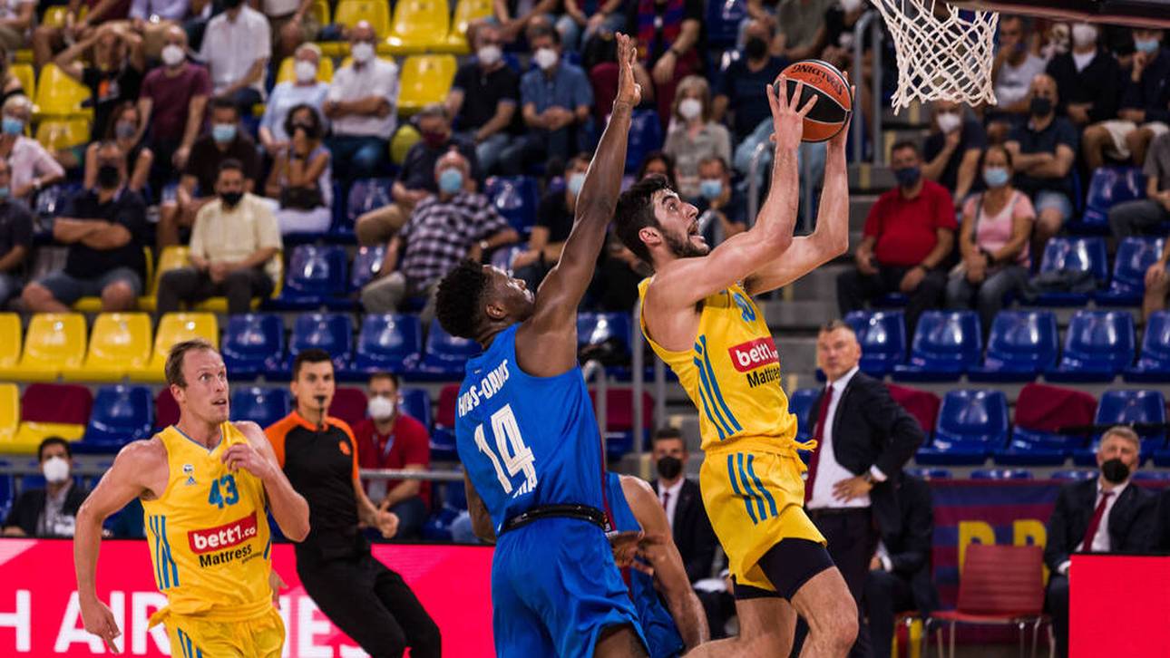 ALBA völlig chancenlos in Barcelona