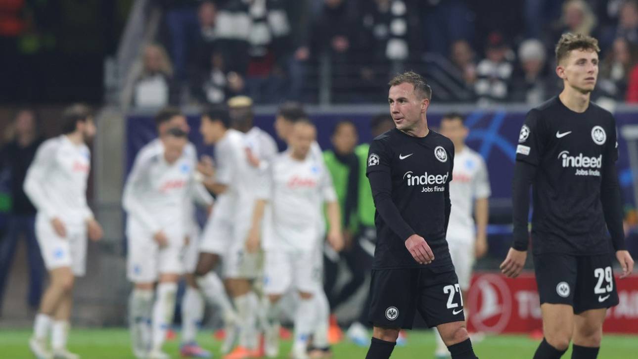 Frankfurt zahlt Lehrgeld gegen Neapel – Kolo Muani fliegt