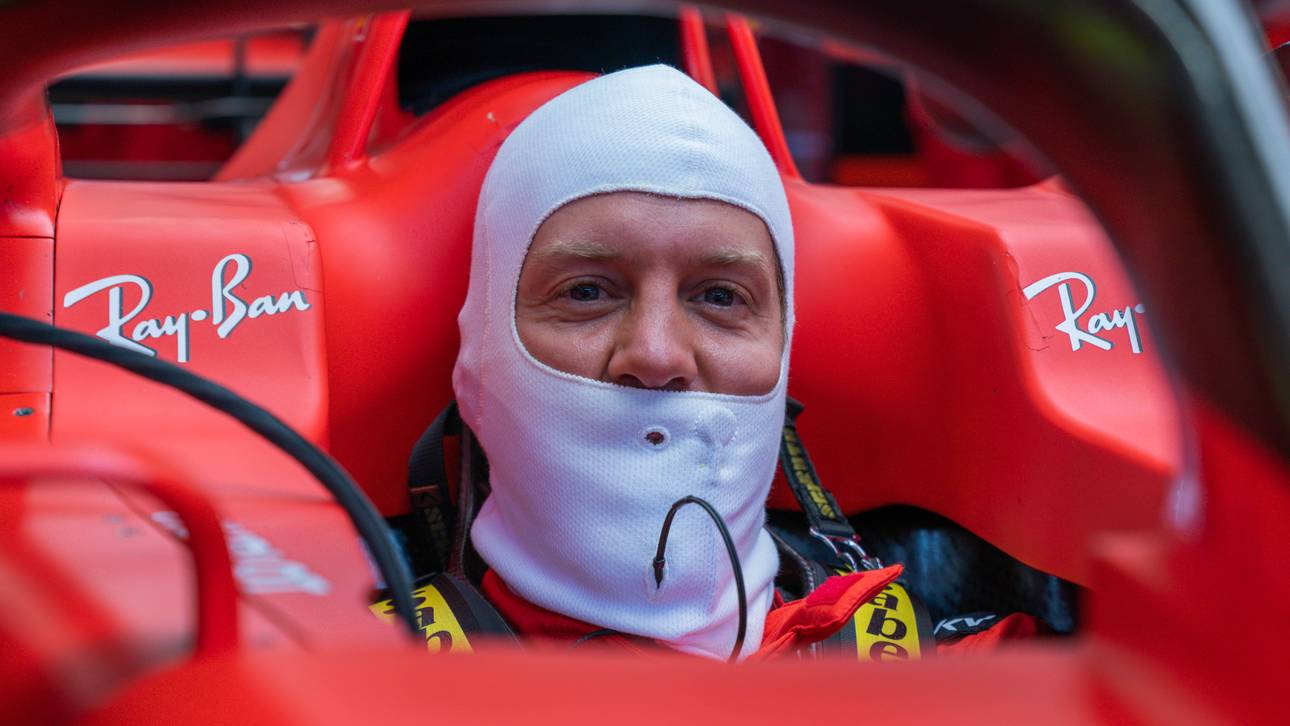 Vettel betreibt Eigenwerbung