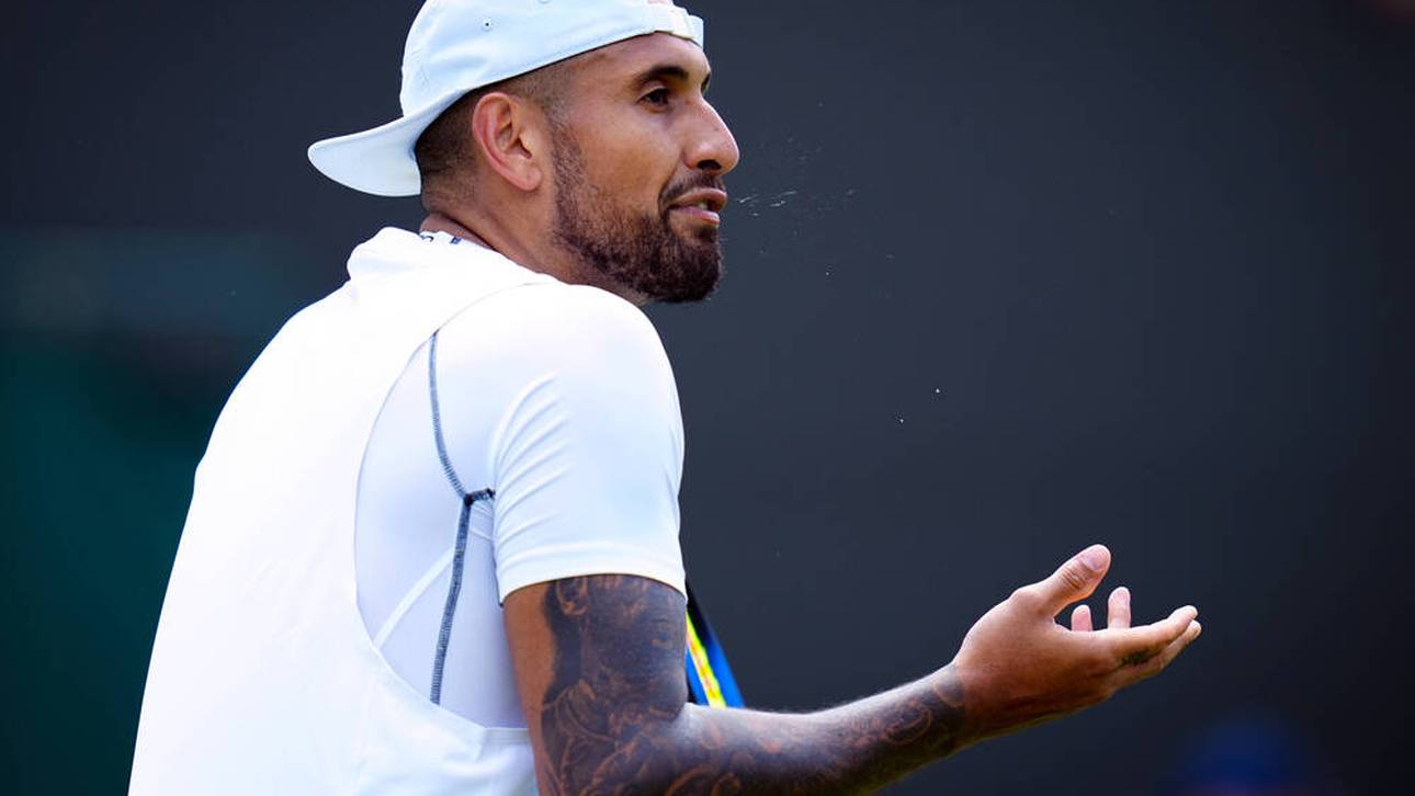 Kyrgios: Schiri-Zoff und große Geste