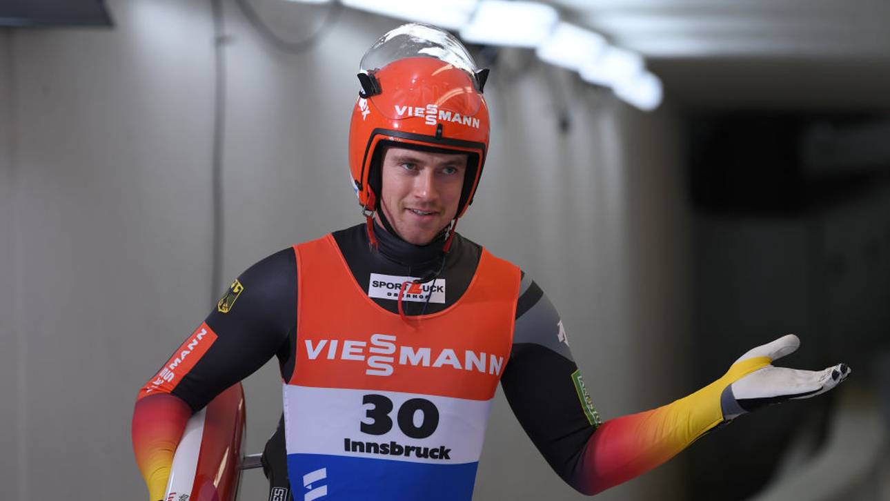 Rodeln: Ludwig gewinnt Chaos-Rennen