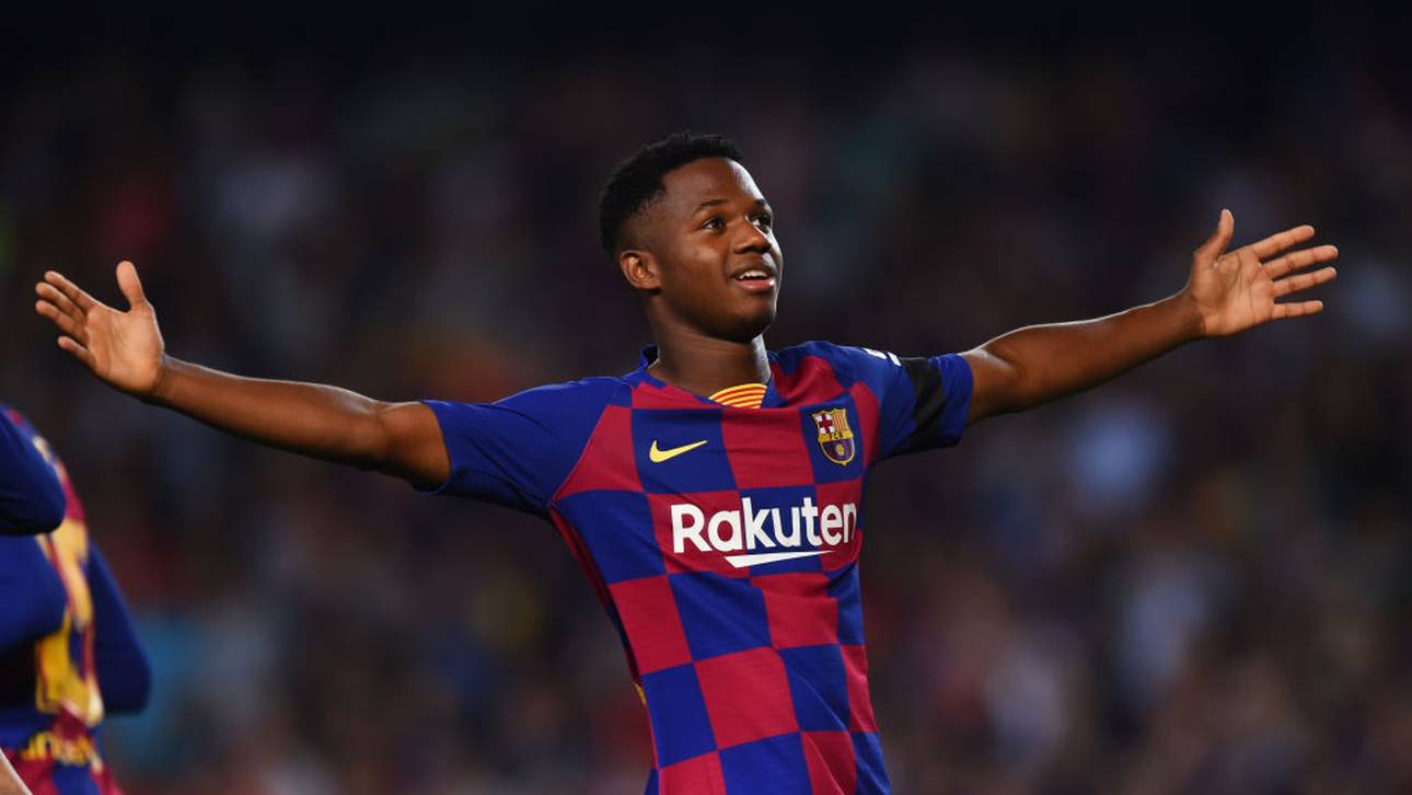 Rekord-Teenager Fati verzückt Barca