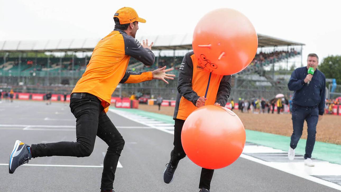 Volltreffer! Ricciardo räumt Kollege ab