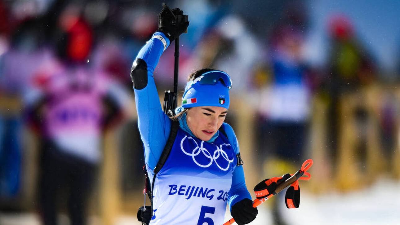 Schock für Star-Biathletin