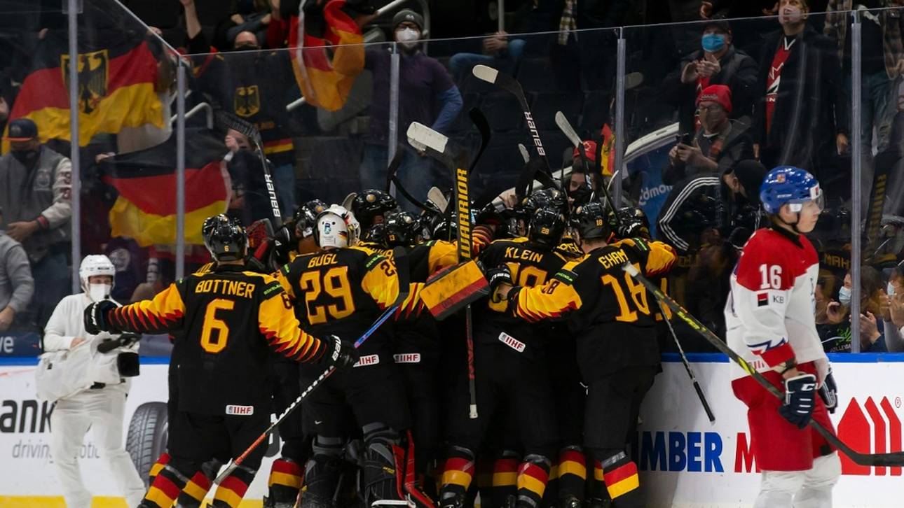 U20-WM: Erster Sieg für deutsche Eishockey-Junioren