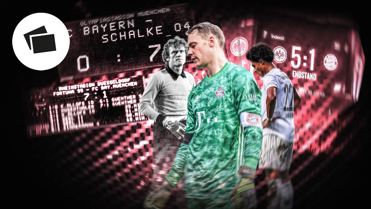 Die höchsten Bayern-Niederlagen