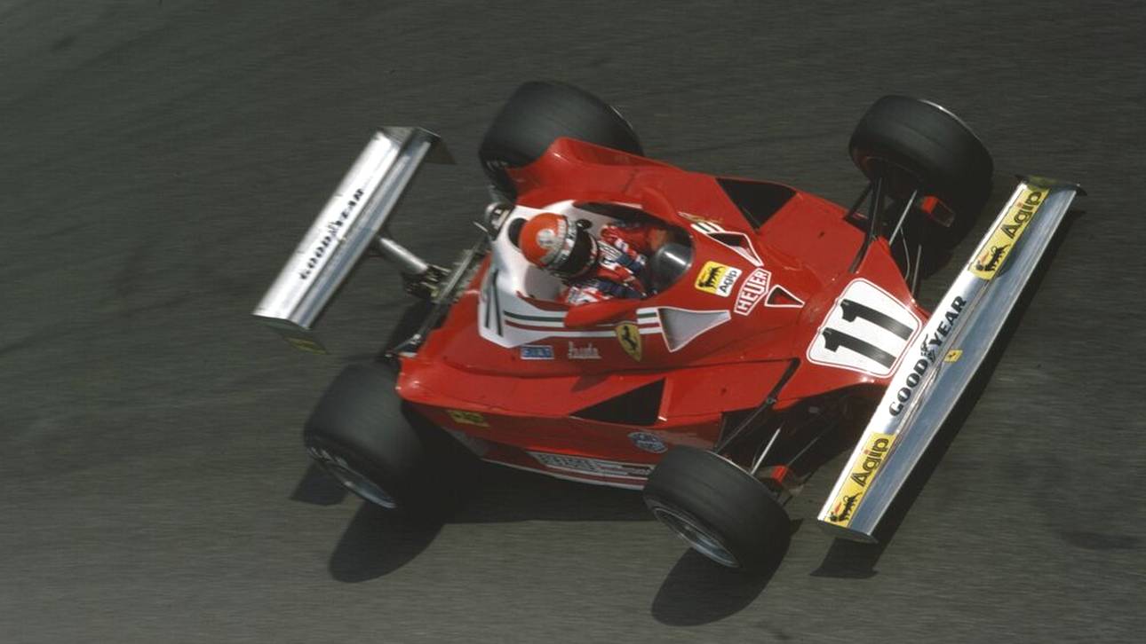 Der Ferrari 312T2 aus dem Jahr 1977 von Niki Lauda